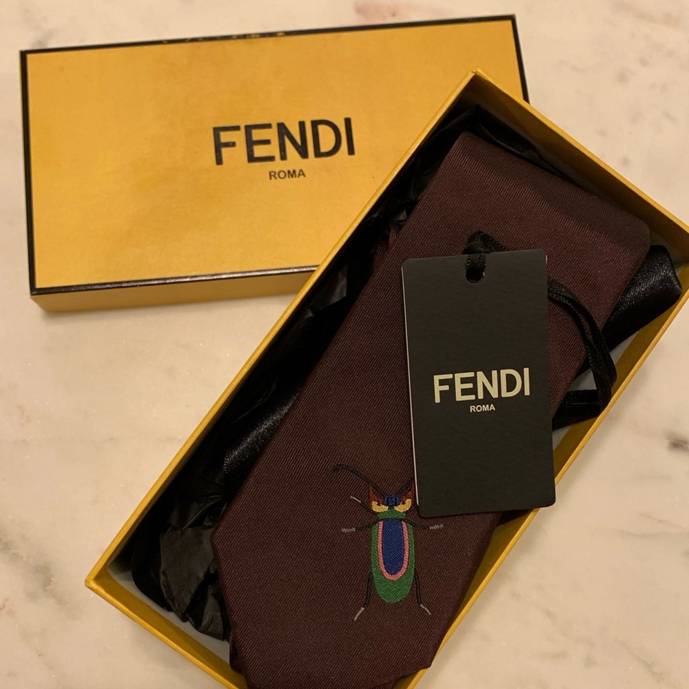 FENDI tie.